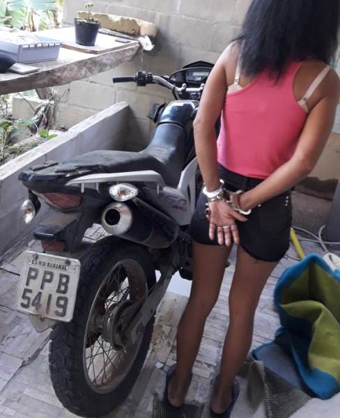 Equipe do Sombra recupera moto no Nova Esperança