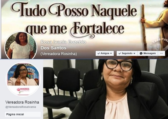 Rosinha Guerreira não tem manifestações de apoio em perfil e página após cassação