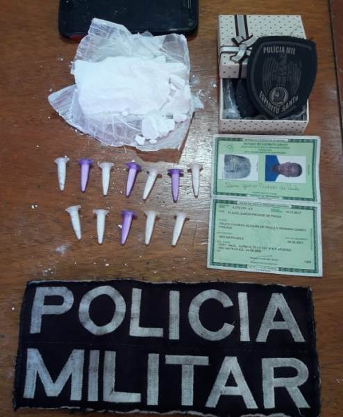 Equipe do Sombra apreende cocaína pura no Betânia