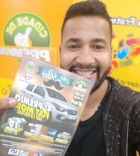 Olha o pé quente aí! Domingo, um Fiat Mobi zerinho pode ser seu