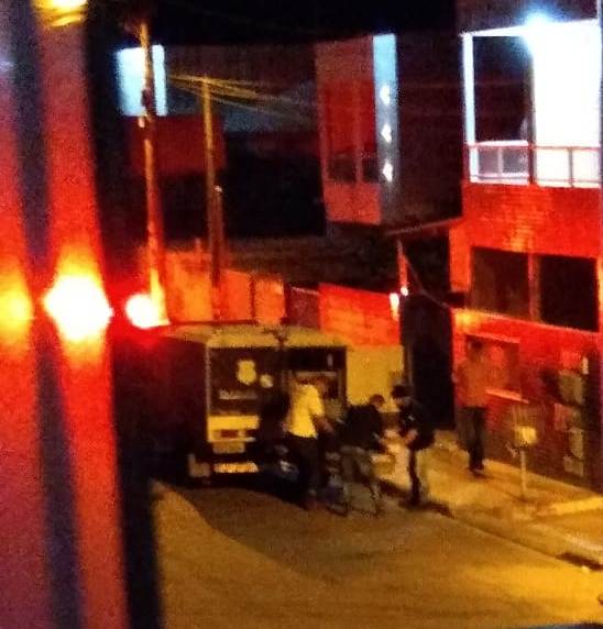 Tragédia: Rabecão recolhe corpo no bairro Planalto