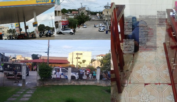 Abordagem, tiros, perseguição, morte e ferido no Centro de Linhares