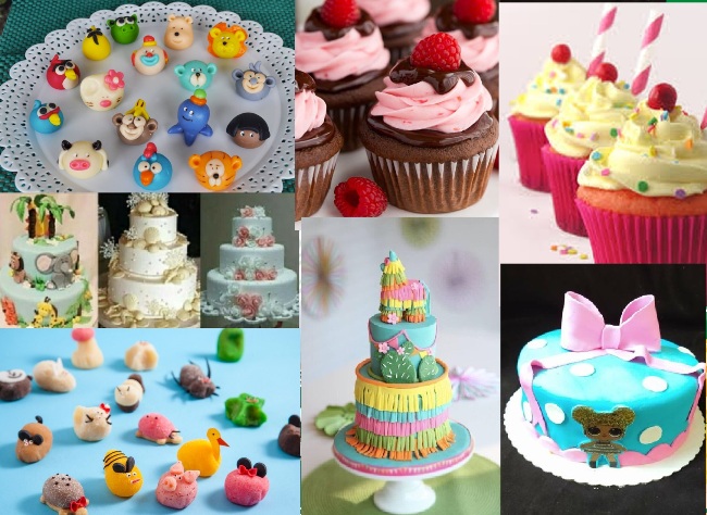 Inscrições hoje! Curso de confeitaria, decoração de bolos, de salgado com massas folhadas para iniciantes e profissionais