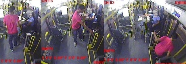 Trocadora bota assaltante pra correr em ônibus da Viação Joana Darc, em Linhares