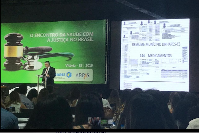 Linhares é destaque no 7º Congresso Brasileiro Médico, Jurídico e da Saúde