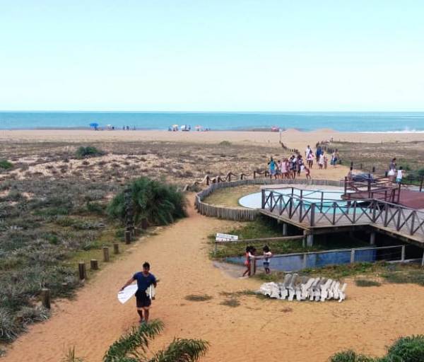 Suspeita de tubarão frustra surfistas em Regência