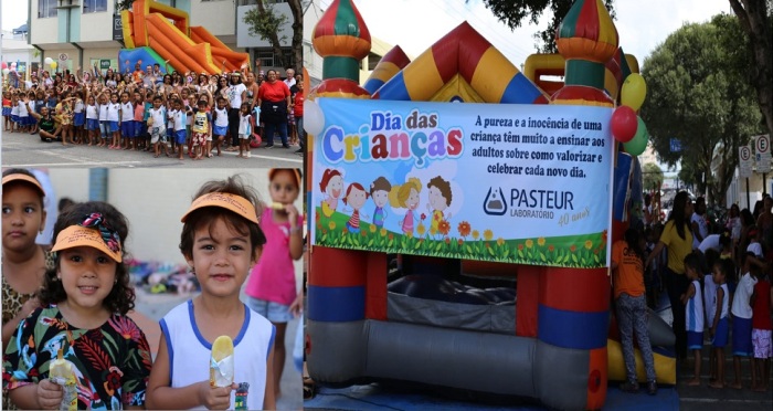 Laboratório promove momentos inesquecíveis às crianças no Centro de Linhares