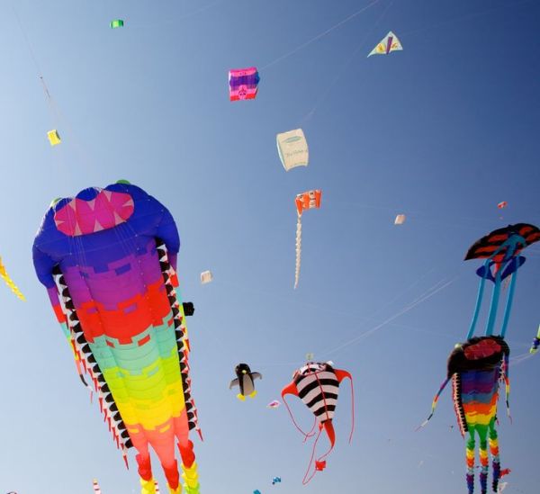 Domingo será com céu colorido por pipas em Linhares. Terá até brindes