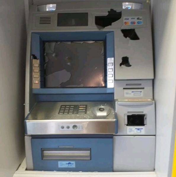 Até caixa eletrônico é alvo dos marginais em Sooretama