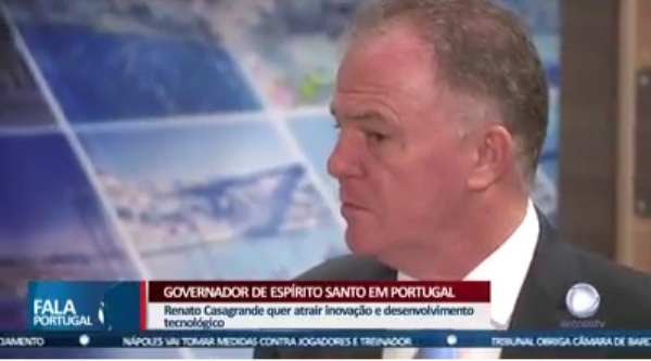 Governador do ES é destaque na mídia internacional