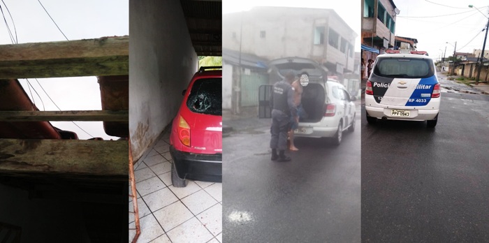 Homem despenca de telhado ao tentar invadir residência no Linhares 5