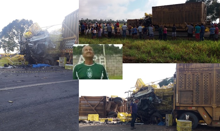 Caminhoneiro de Sooretama morre em acidente na BR-101