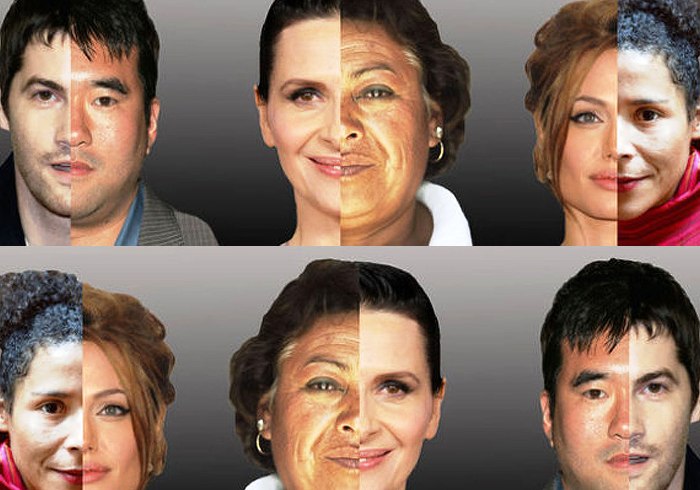 O seu rosto: Ossos faciais envelhecem de maneira diferente