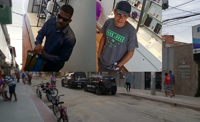 Prejuízo de R$ 40 mil durante assalto em Sooretama. Delegado atua pessoalmente nas diligências