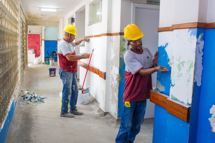 Começam obras de reforma no Hospital Geral de Linhares