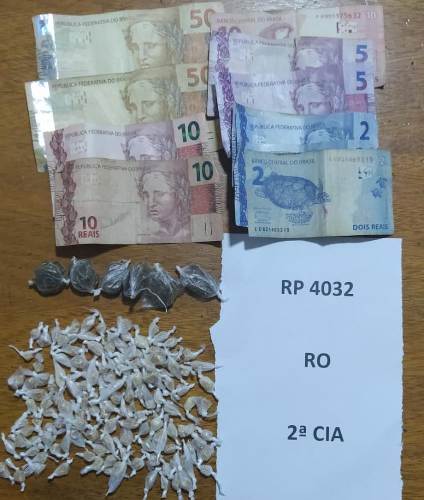 Fuga frustrada e muitas pedras de crack apreendidas no Pó do Shell
