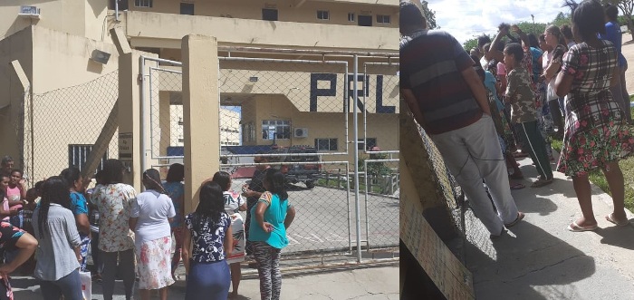 PRL: Confusão na hora da visita de domingo. Voltei sem ver meu marido, diz gestante