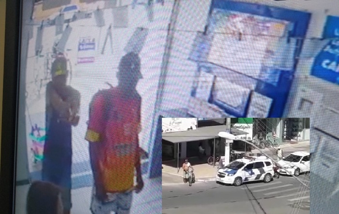 Assaltantes levam terror e saqueiam quem estava na fila de casa lotérica em Linhares