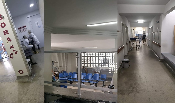 Registro: Cenas mostram interior do HGL no feriadão do Natal