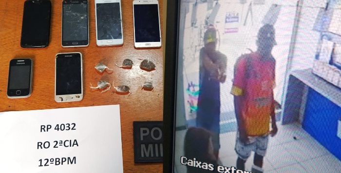PM localiza um dos autores de roubo a casa lotérica no Interlagos e recupera alguns celulares