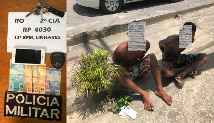 Dupla assalta funerária, mas é pega 5 minutos depois pela equipe do Sombra