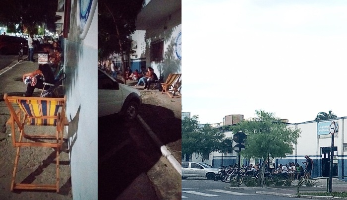 Desempregados passam domingo (inclusive a noite) na fila do Sine em Linhares