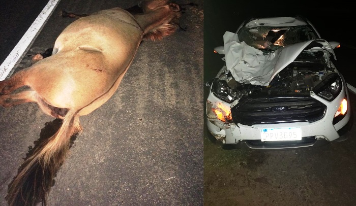 Mais sobre acidente na Estrada do Pontal: 4 ocupantes estavam no carro, diz testemunha