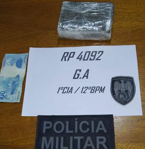 Barca Opressora apreende meio quilo de maconha no Linhares V