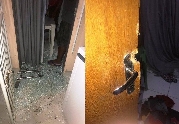 Ladrões arrombam e fazem a limpa em residência no interior de Linhares