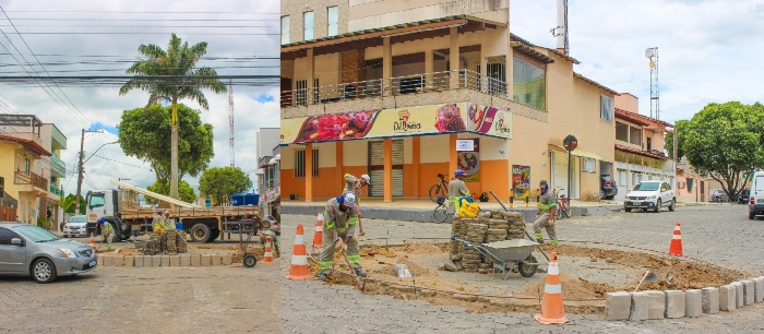 Juparanã e Conceição: Avenida Guerino Giubeti ganha rotatórias