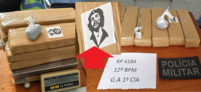 Barca Opressora apreende tabletes de maconha com logomarca em Linhares