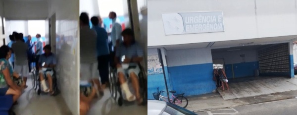 Ativista é conduzido à delegacia durante confusão no HGL
