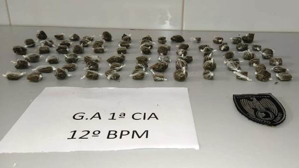 Correria, detenção e apreensão de maconha no Interlagos