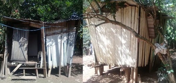 Idoso mora em cômodo quase caindo em Linhares