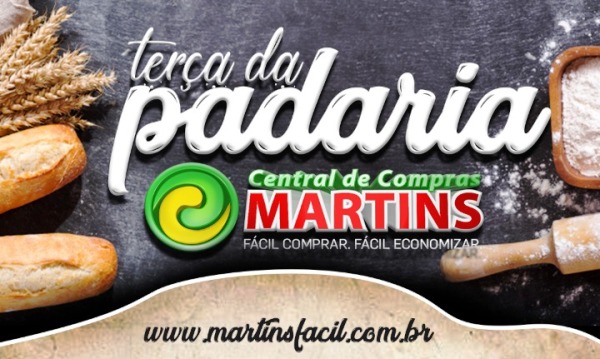 Terça da padaria no Martins. É para deliciar!