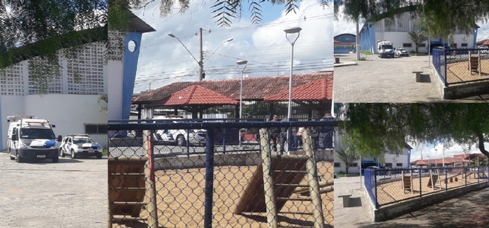 Muitas viaturas e até emissora de TV na Praça do Interlagos 2