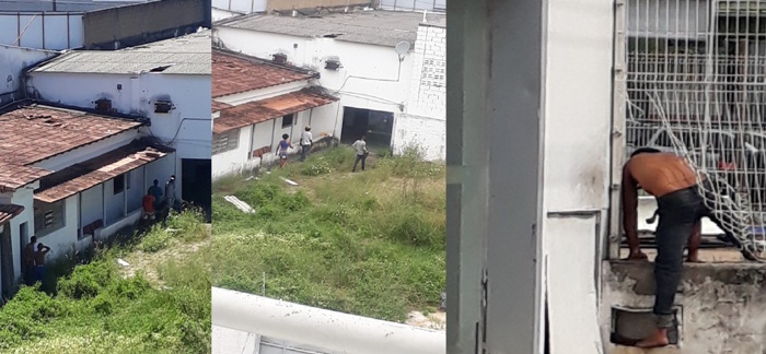 Cenas quentes e uso de drogas em casa ocupada por andarilhos no Centro de Linhares