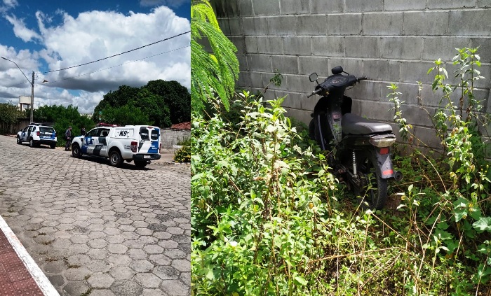 Equipe K9 atua em ocorrência perto do Cemitério São José