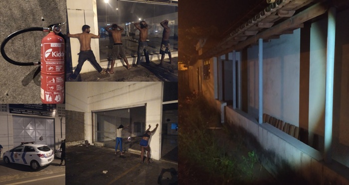 Baculejo: GCM revista ocupantes de casa abandonada no Centro de Linhares