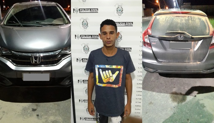 Sombra e Sombrinha cumprem mandado e apreendem carro clonado