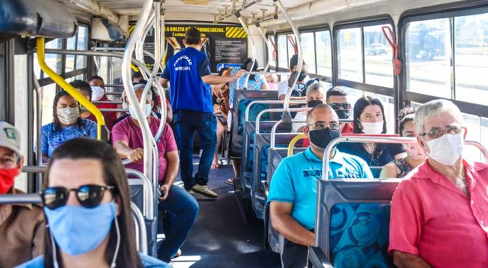 Coronavírus: Prefeitura intensifica fiscalização no transporte público de Linhares