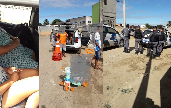 Bebê é encontrado junto com adultos, drogas e dinheiro em Bebedouro