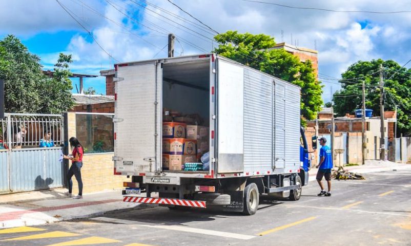 Rede Municipal: Começa entrega da segunda etapa de kits merenda para estudantes em Linhares