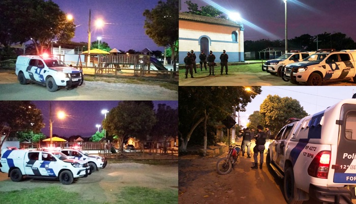 Baculejo da noite: Viaturas marcam presença em Regência