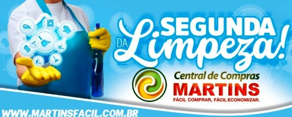 Olha a lista da Segunda da Limpeza no Martins
