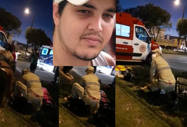 Motociclista morre e esposa sai gravemente ferida de acidente em Linhares