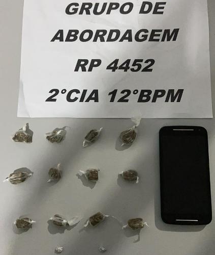 Apreendido: Adolescente tenta se livrar de flagra no Santa Cruz
