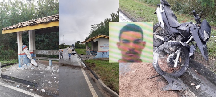 BR-101: Mistério envolve acidente de moto com placa de Linhares. Condutor morreu