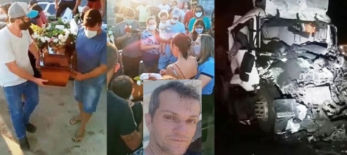 Esposa e filhos acompanham última homenagem à Bartolomeu em Sooretama