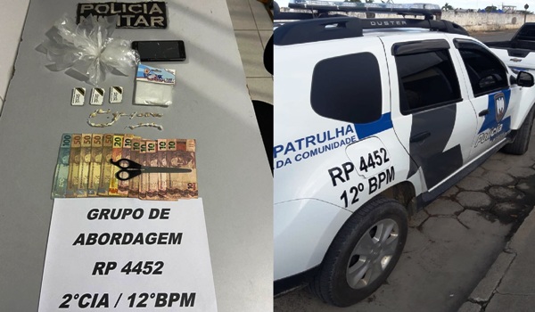 PMs Sombras são ameaçados em ação de apreensão de droga no Movelar
